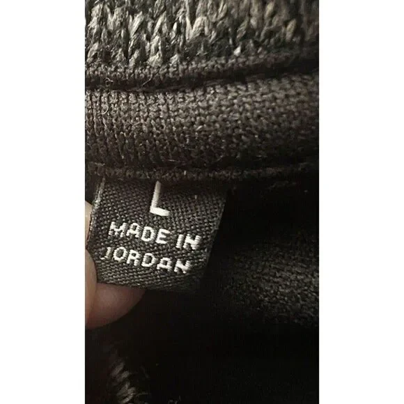 Beverly Hills Polo Club Mens Small Gray 1/4 Zip Long Sleeve Pullover Sweater - Picture 7 of 7